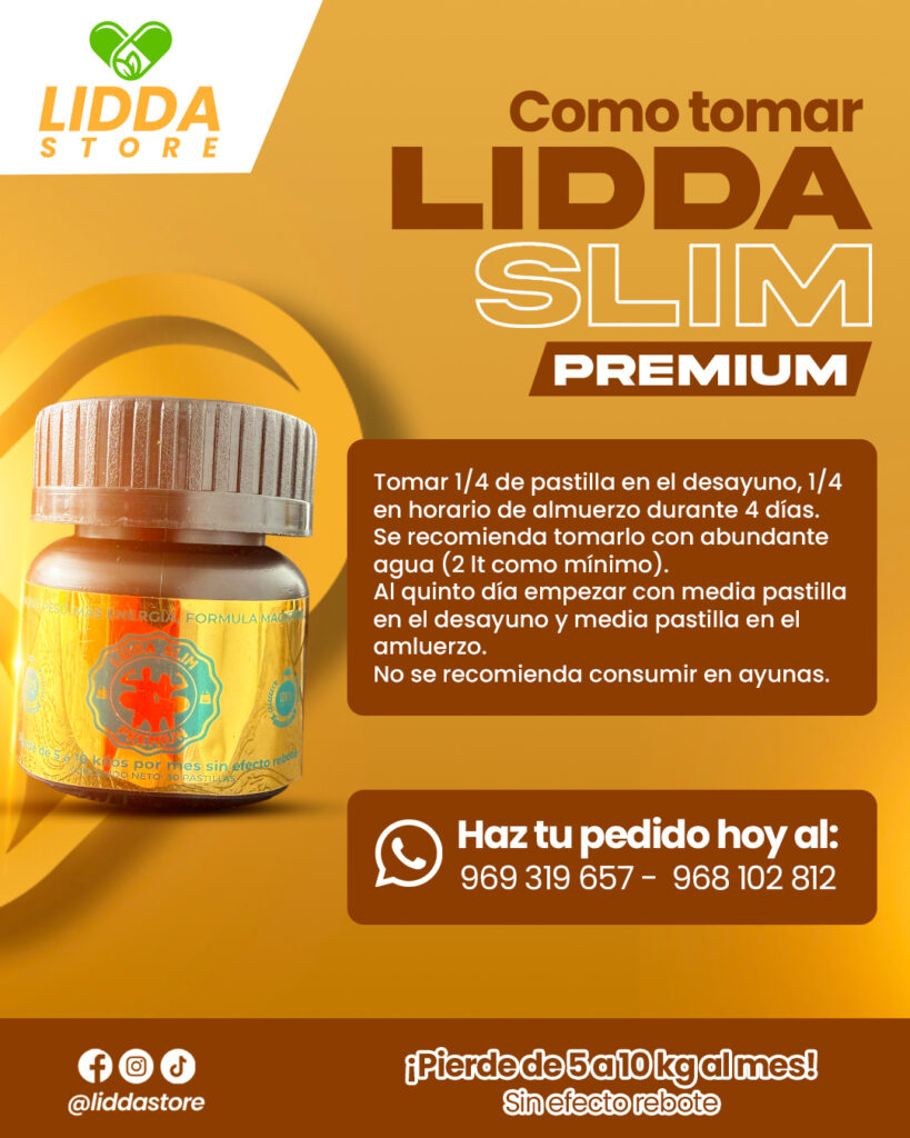 lidda slim premiun modo de uso lidda slim premiun modo de uso